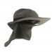 Boonie Hiking Sun Flap Cap Hiking Fish Boating Snap Hat Brim Ear Neck Cover  eb-80339782
